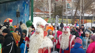 Российский Дед Мороз в "Лесной сказке"